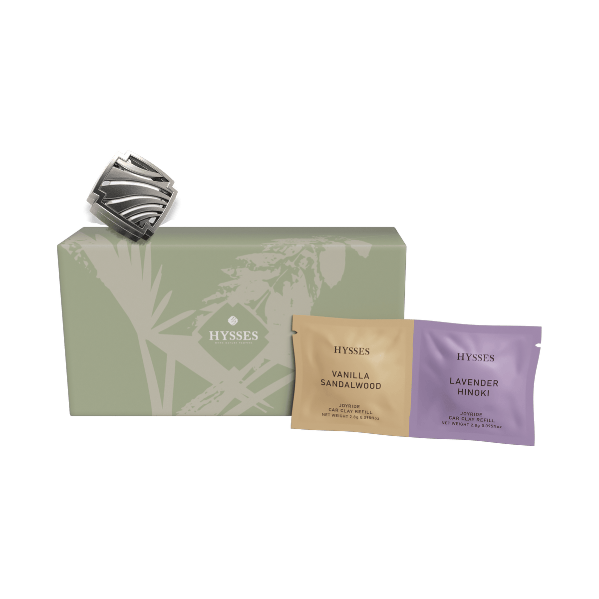 Hysses Singapore Home & Scent Joyride Car Clay, Wave (Lavender Hinoki & Vanilla Sandalwood)