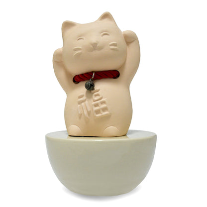 Hysses Singapore Home & Scent Maneki Cat Clay Diffuser