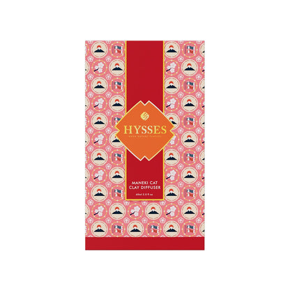 Hysses Singapore Home & Scent Maneki Cat Clay Diffuser