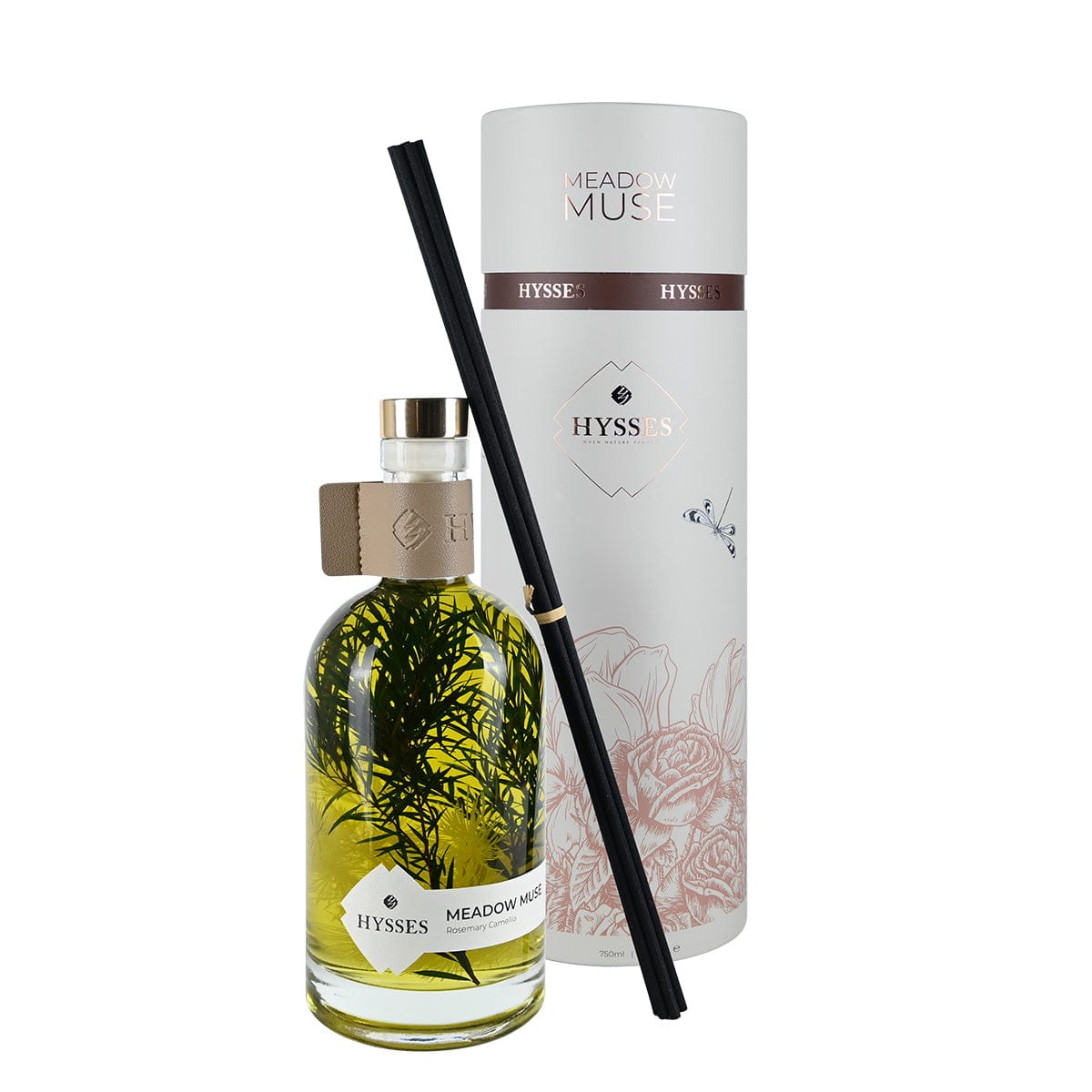Hysses Singapore Home & Scent 750ml Meadow Muse, Rosemary Camellia