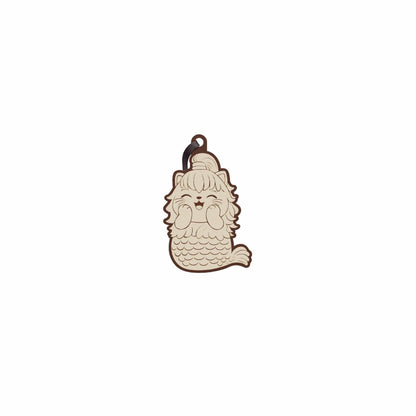 Hysses Singapore Home & Scent Mercat Scented Tag, Singa, Pandanus Lily