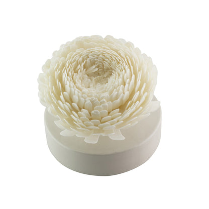 Hysses Home Scents Big Bloom Solar Diffuser, Bergamot Frankincense (Yellow)