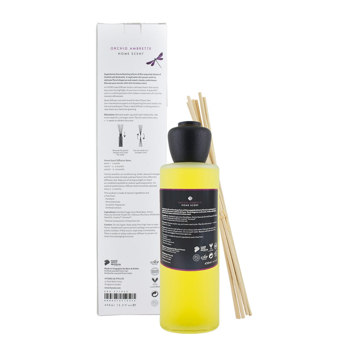 Hysses Singapore Home Scents Home Scent Orchid Ambrette R