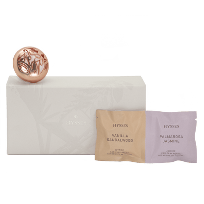 Hysses Singapore Home Scents Joyride Car Clay, Floret (Palmarosa Jasmine & Vanilla Sandalwood) R