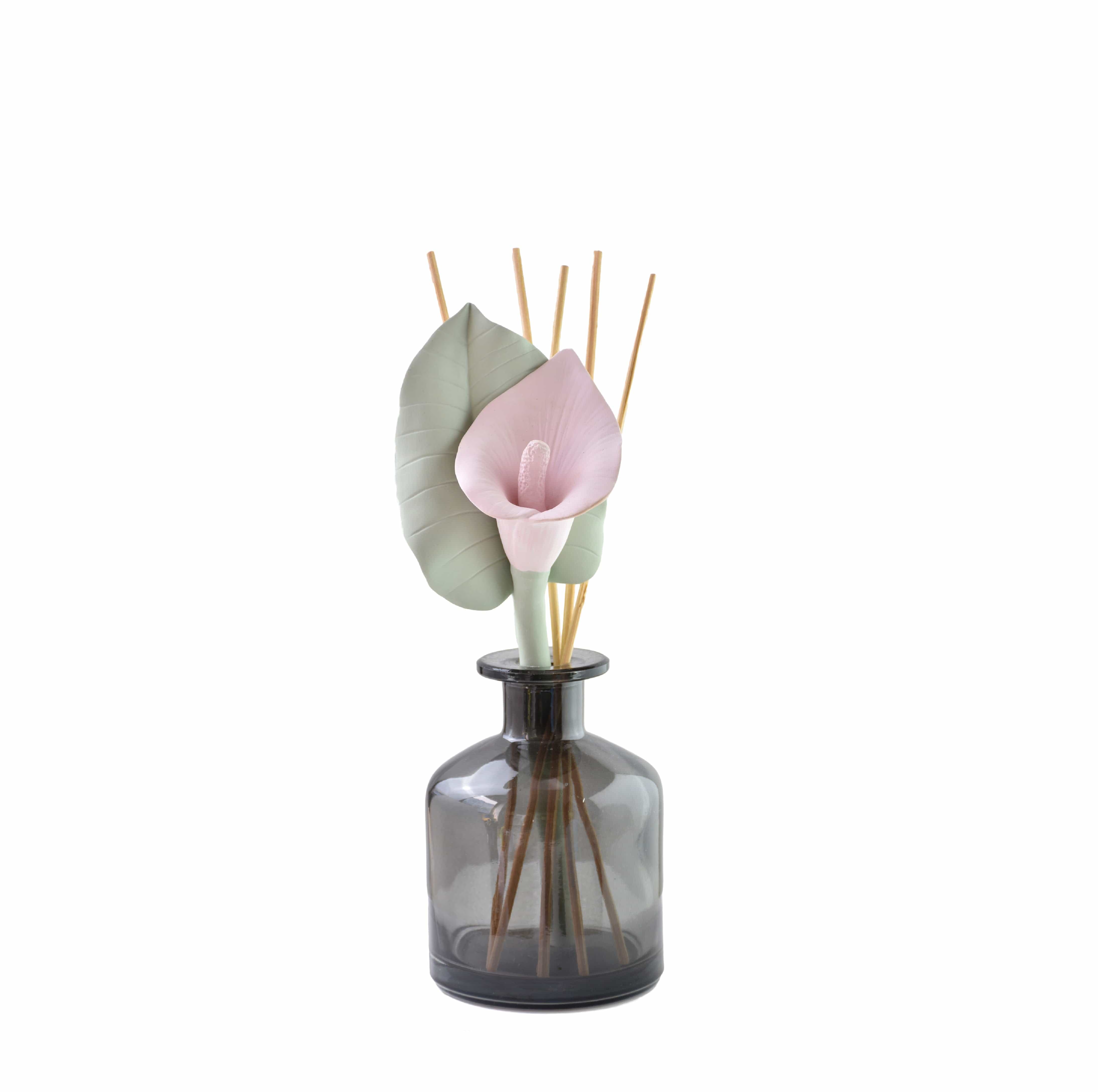 Hysses Home Scents Rose Geranium Moulin Botanic Diffuser (Cally Lily) Rose Geranium