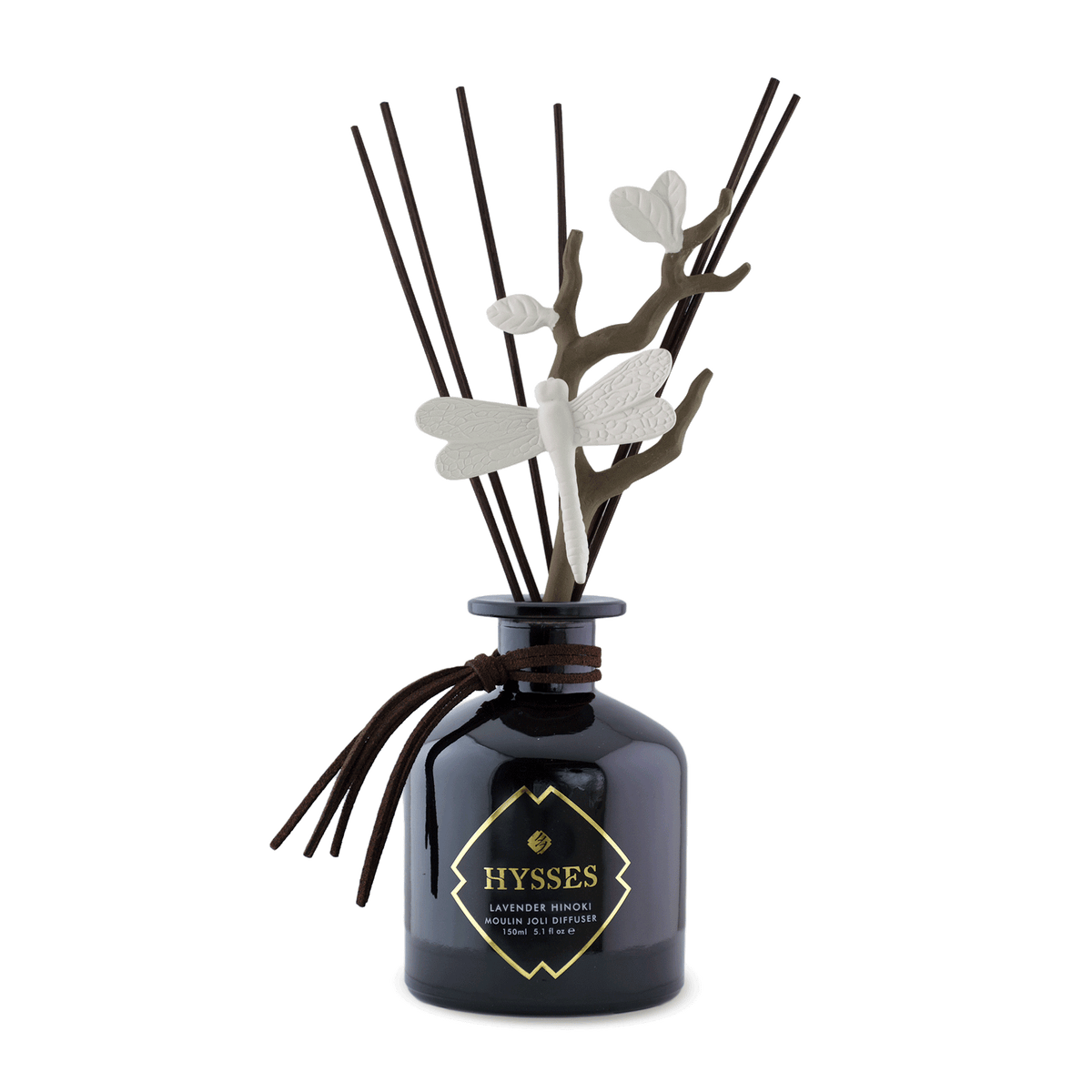 Hysses Home Scents Moulin Joli Diffuser, Dragonfly, Lavender Hinoki