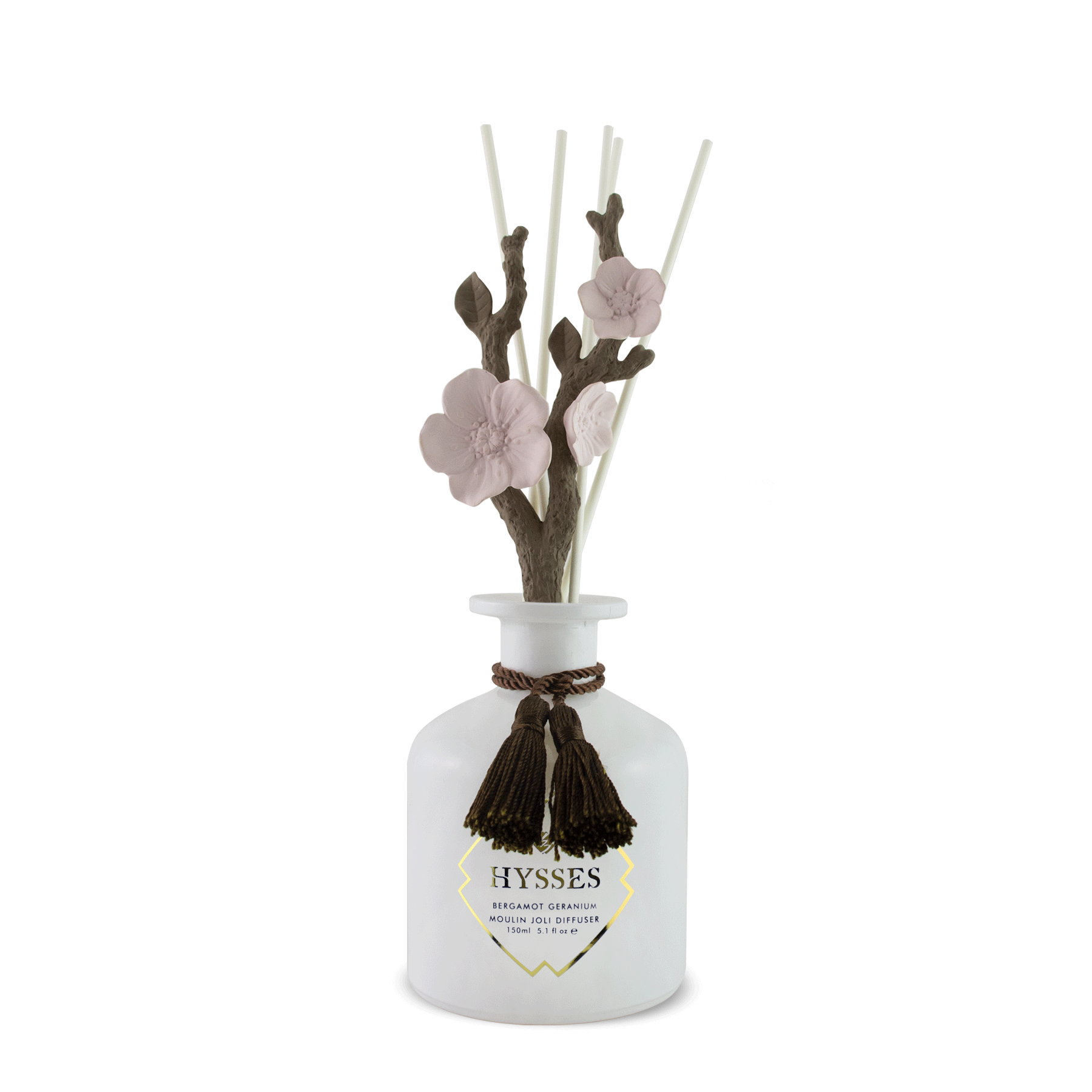 Hysses Home Scents Bergamot Geranium Moulin Joli Diffuser (Plum) Bergamot Geranium