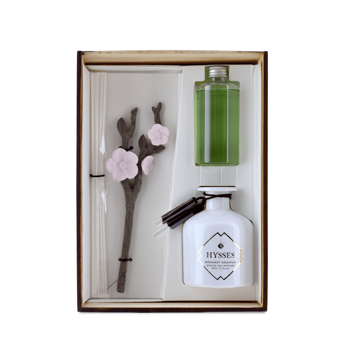 Hysses Home Scents Bergamot Geranium Moulin Joli Diffuser (Plum) Bergamot Geranium