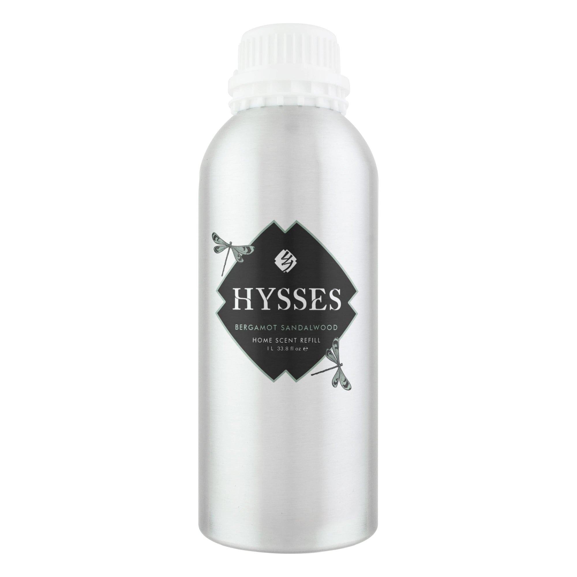 Hysses Home Scents 1000ml Refill Home Scent Bergamot Sandalwood, 1L