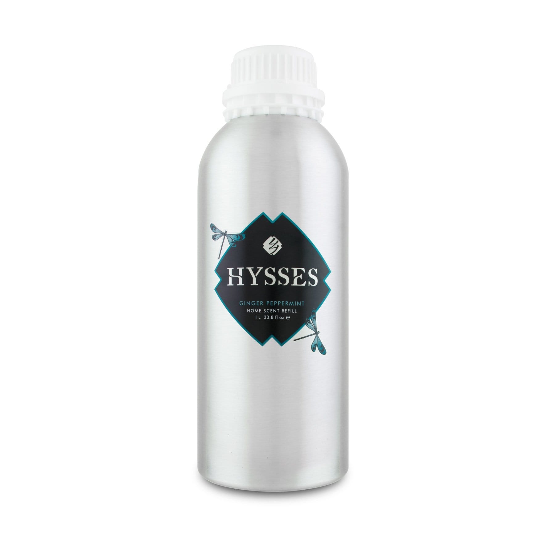 Hysses Home Scents 1000ml Refill Home Scent  Ginger Peppermint, 1L