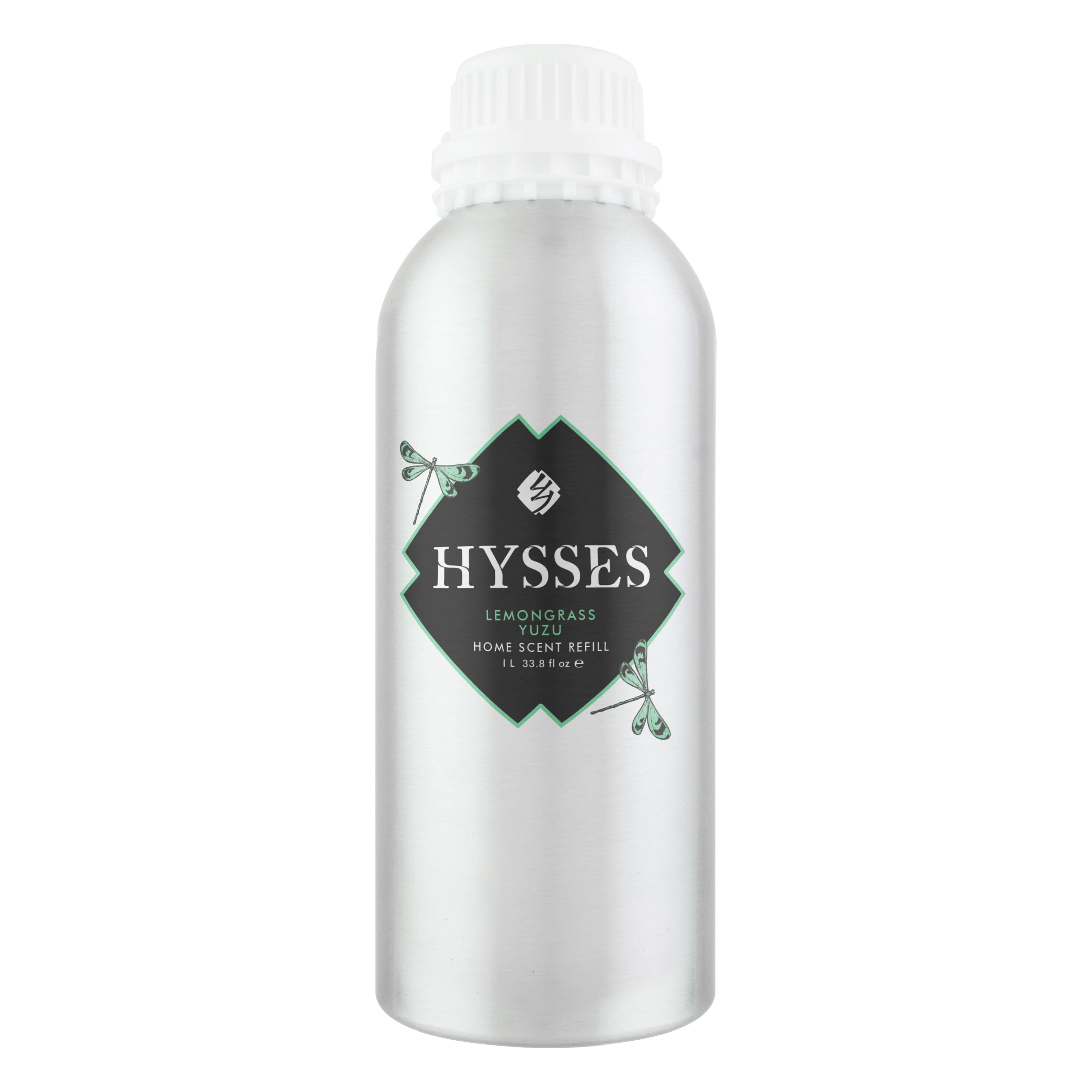 Hysses Home Scents 1000ml Refill Home Scent Reed Diffuser Lemongrass Yuzu