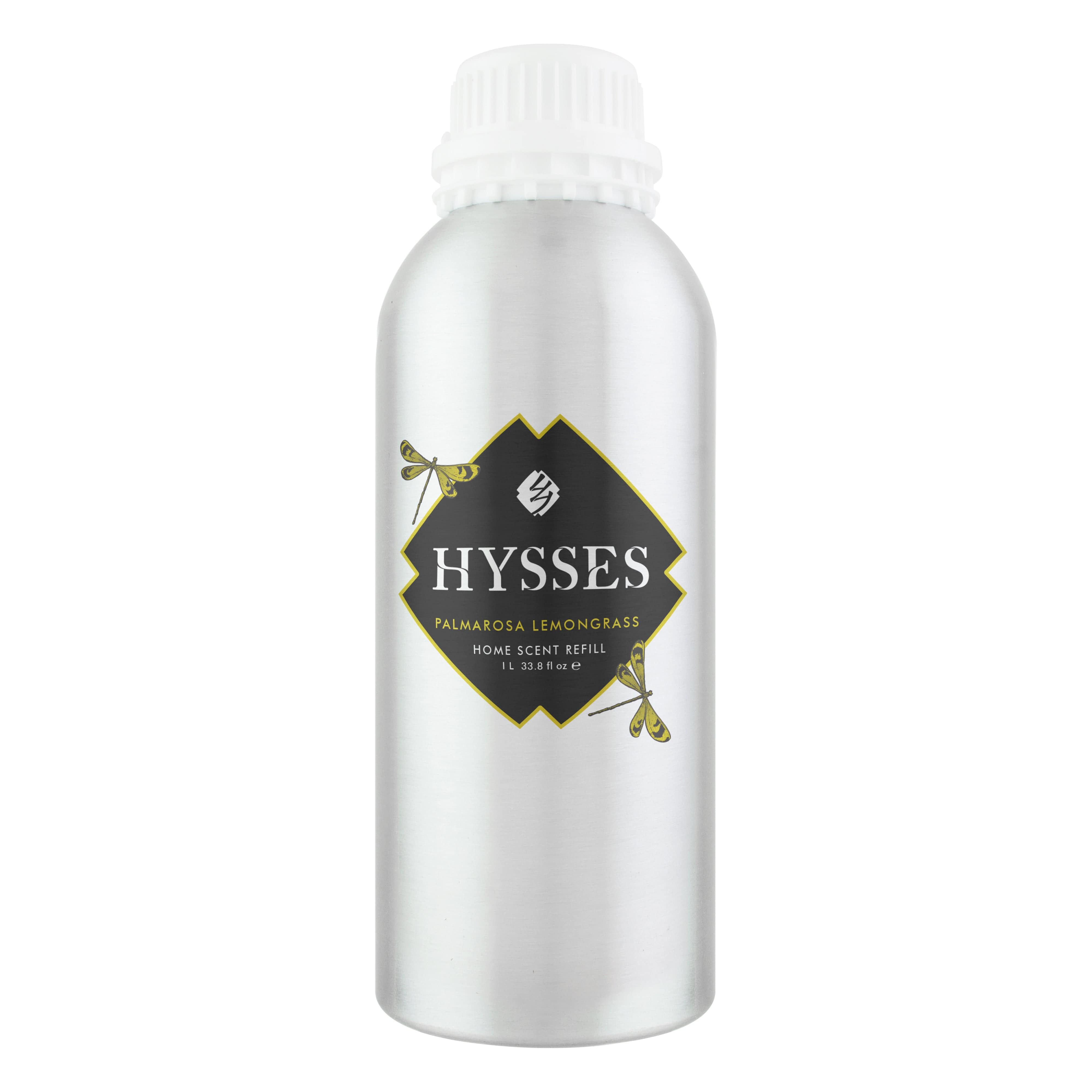 Hysses Home Scents 1000ml Refill Home Scent Reed Diffuser Palmarosa Lemongrass