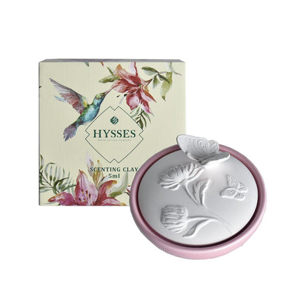 Hysses Singapore Home Scents Scenting Clay Pinkflutter, Palmarosa Jasmine 5ml R