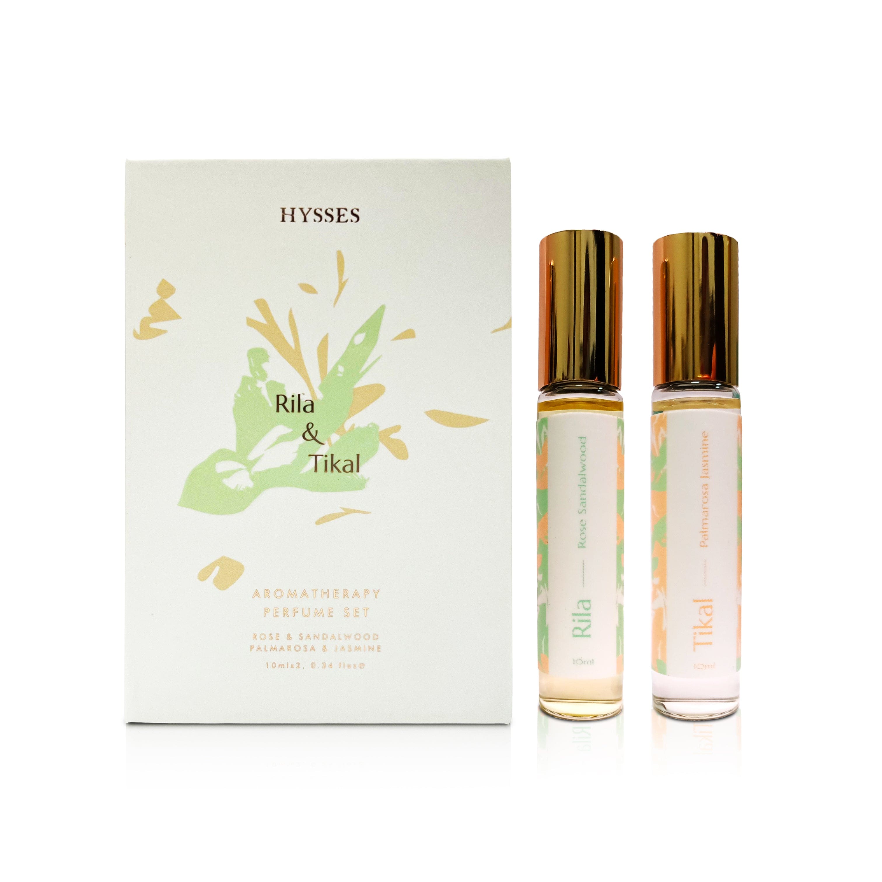 Hysses Perfume Aroma Perfume Set of 2 (Rila, Tikal)