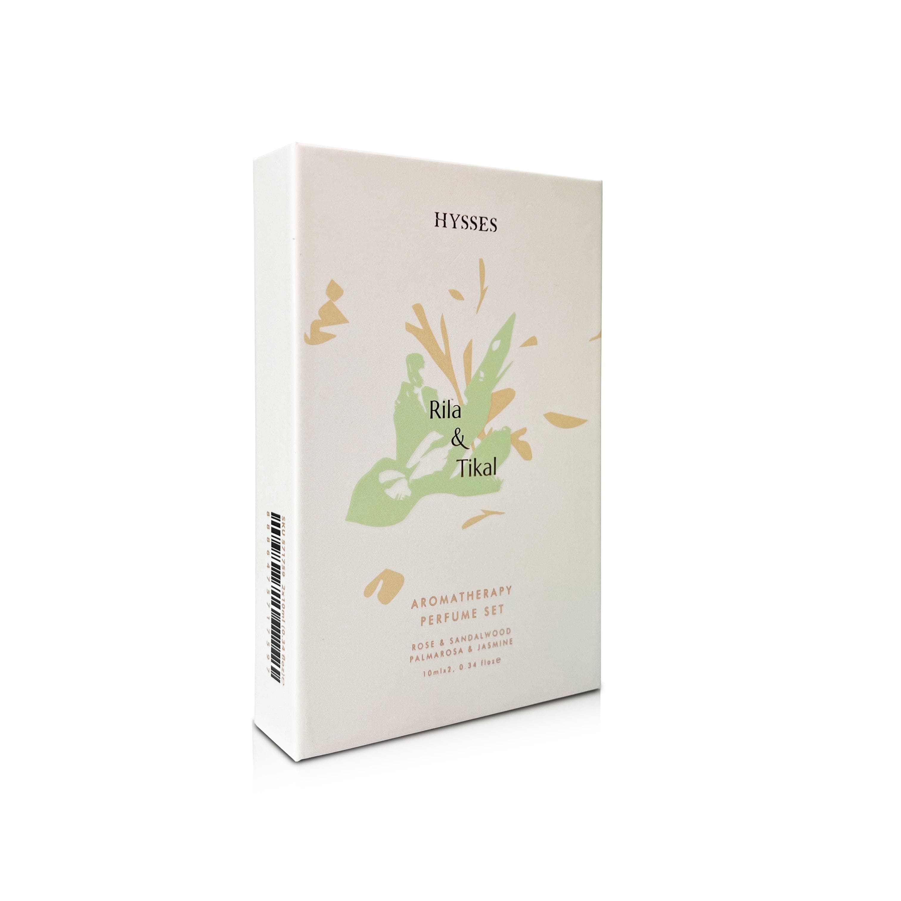 Hysses Perfume Aroma Perfume Set of 2 (Rila, Tikal)