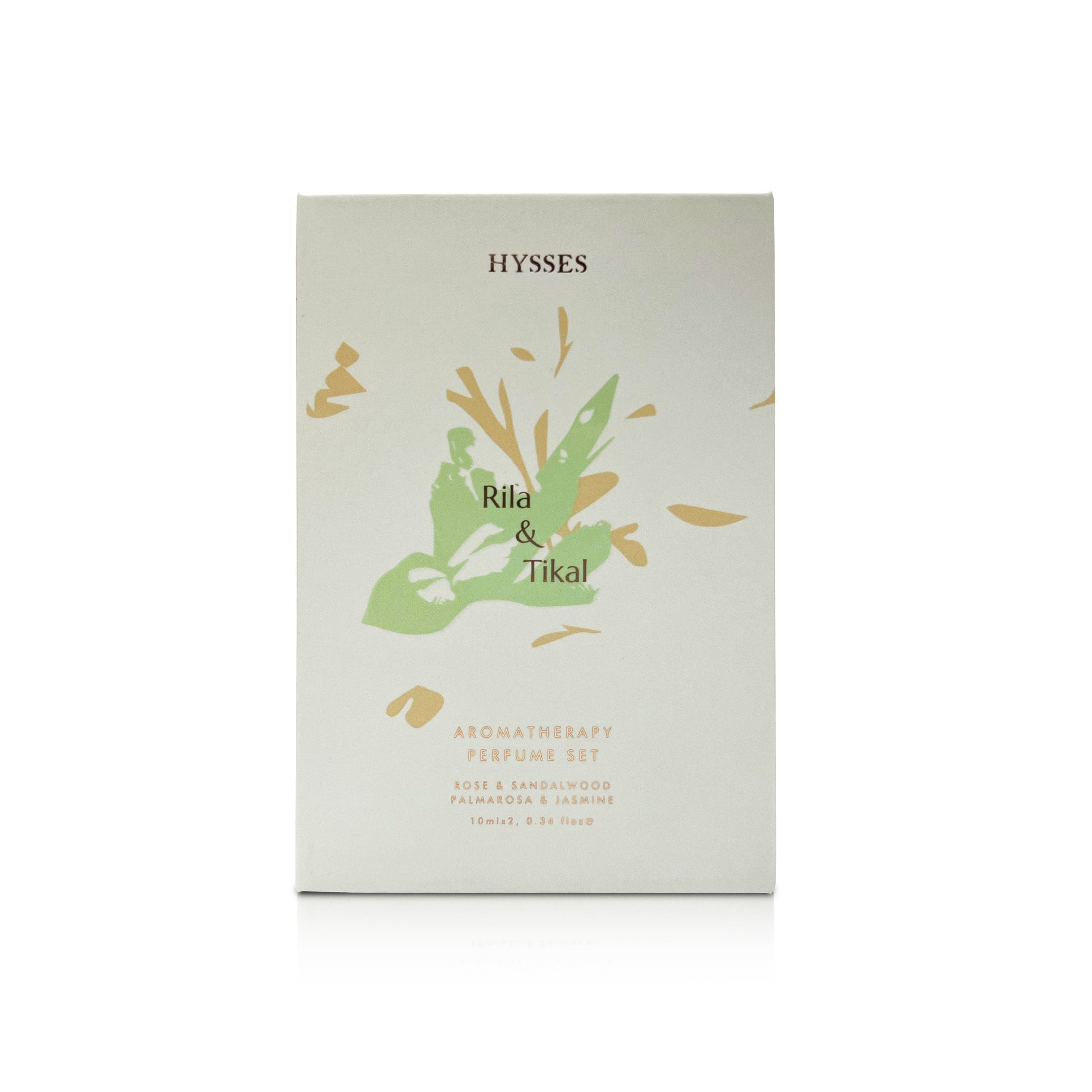 Hysses Perfume Aroma Perfume Set of 2 (Rila, Tikal)