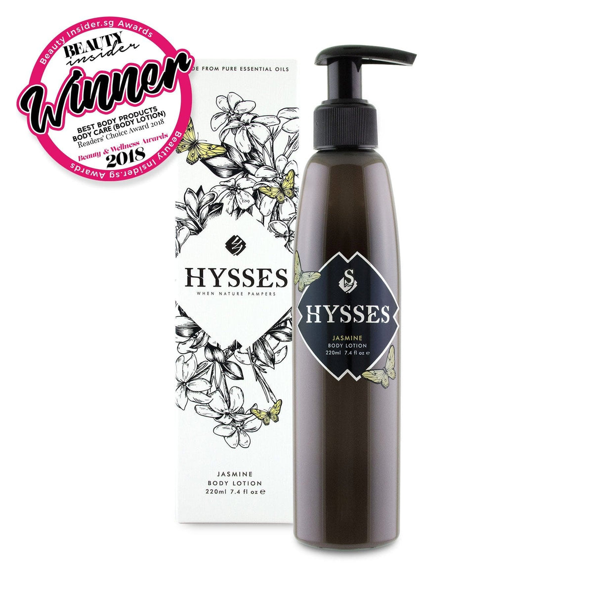 Hysses Body Care Body Lotion Jasmine