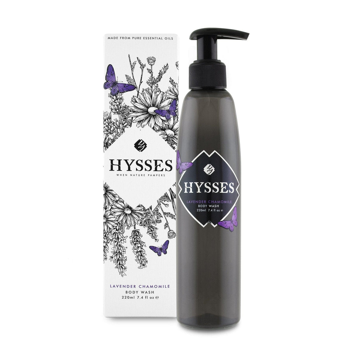 Hysses Body Care Body Wash Lavender Chamomile, 220ml