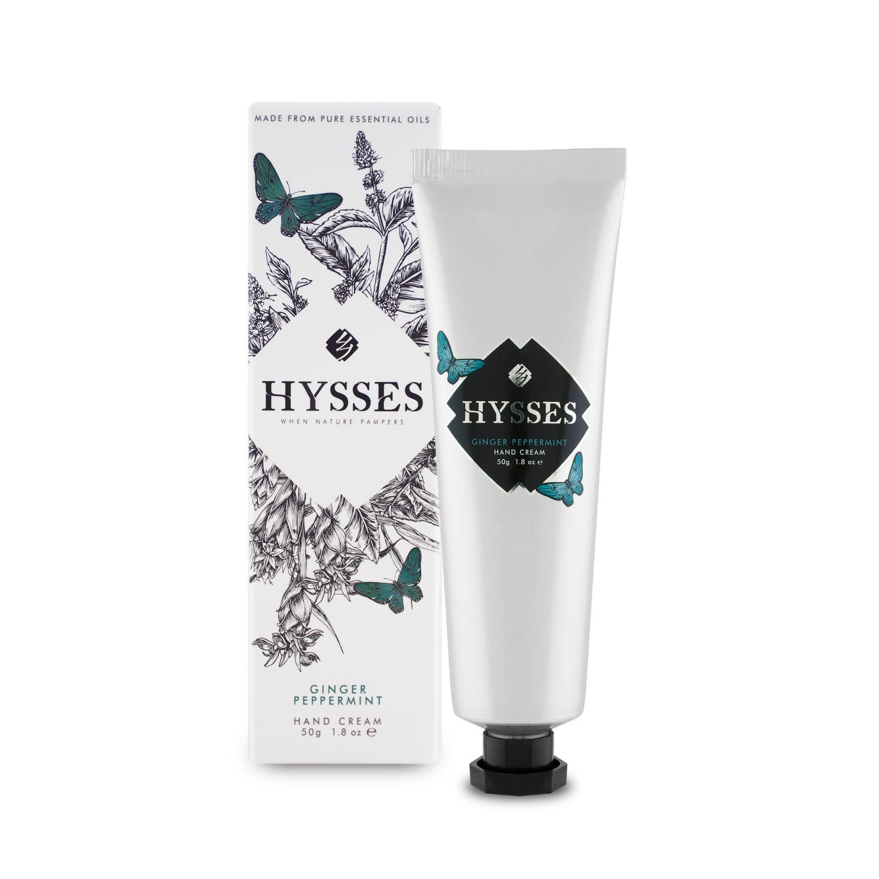 Hysses Body Care Hand Cream Ginger Peppermint