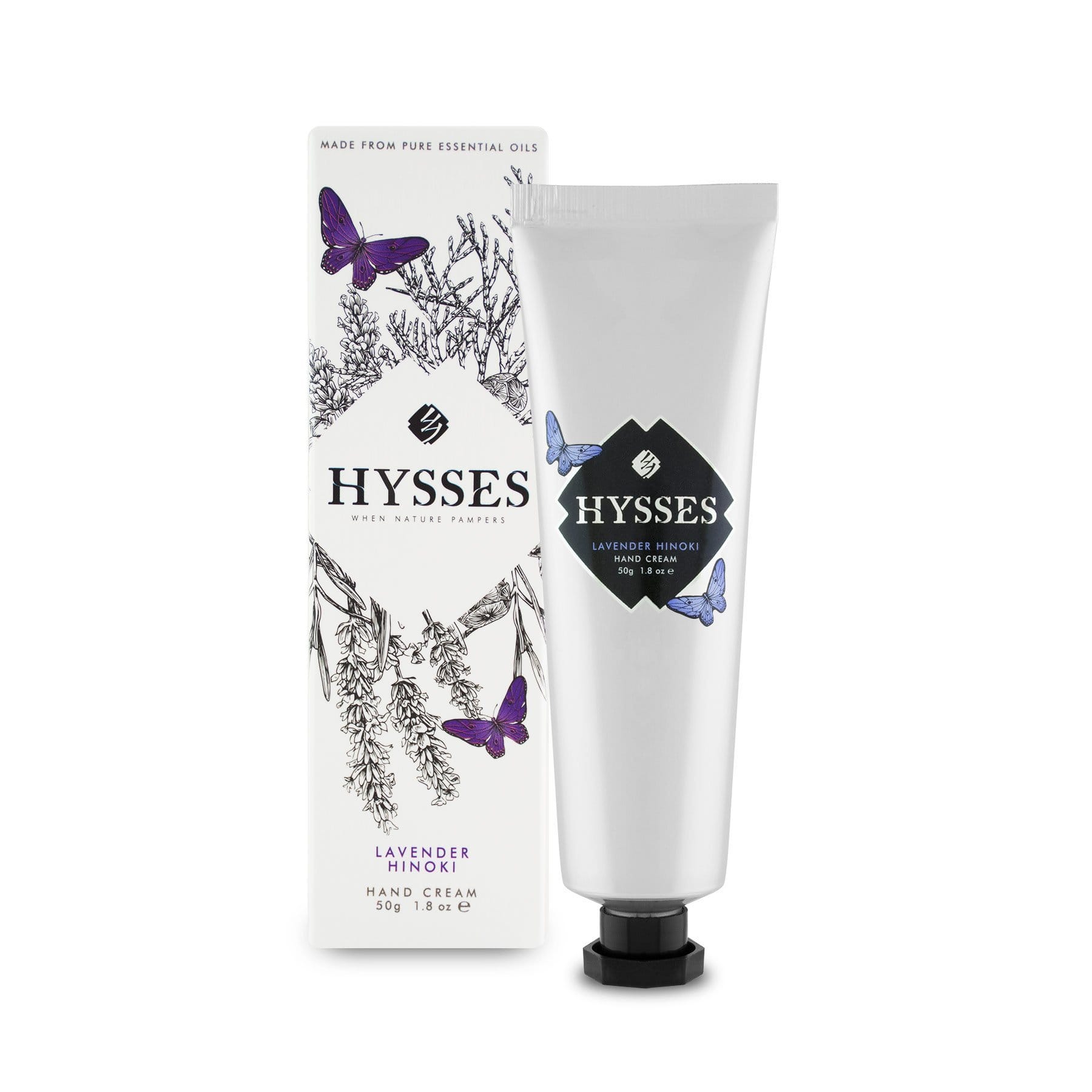 Hysses Body Care Hand Cream Lavender Hinoki