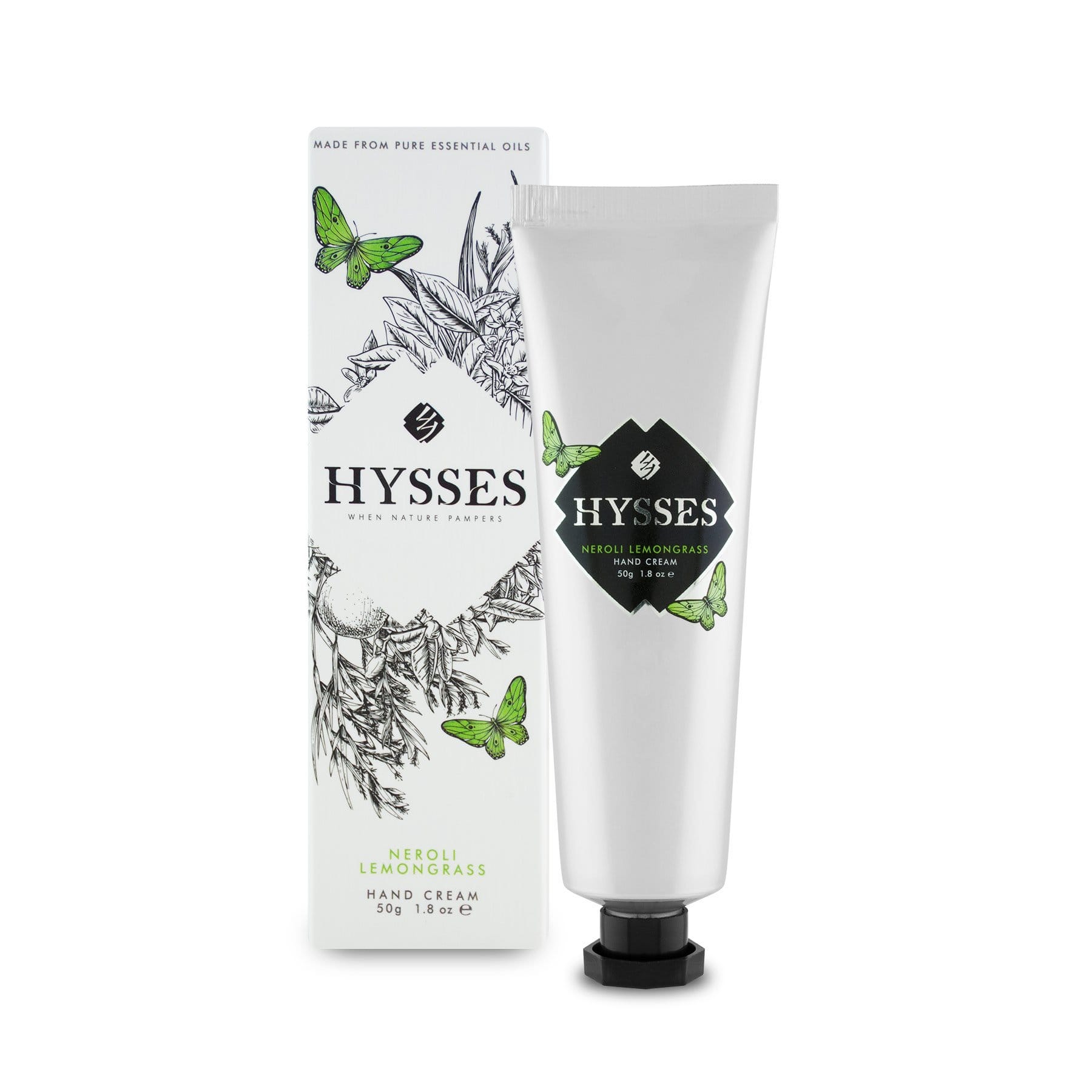 Hysses Body Care Hand Cream Neroli Lemongrass