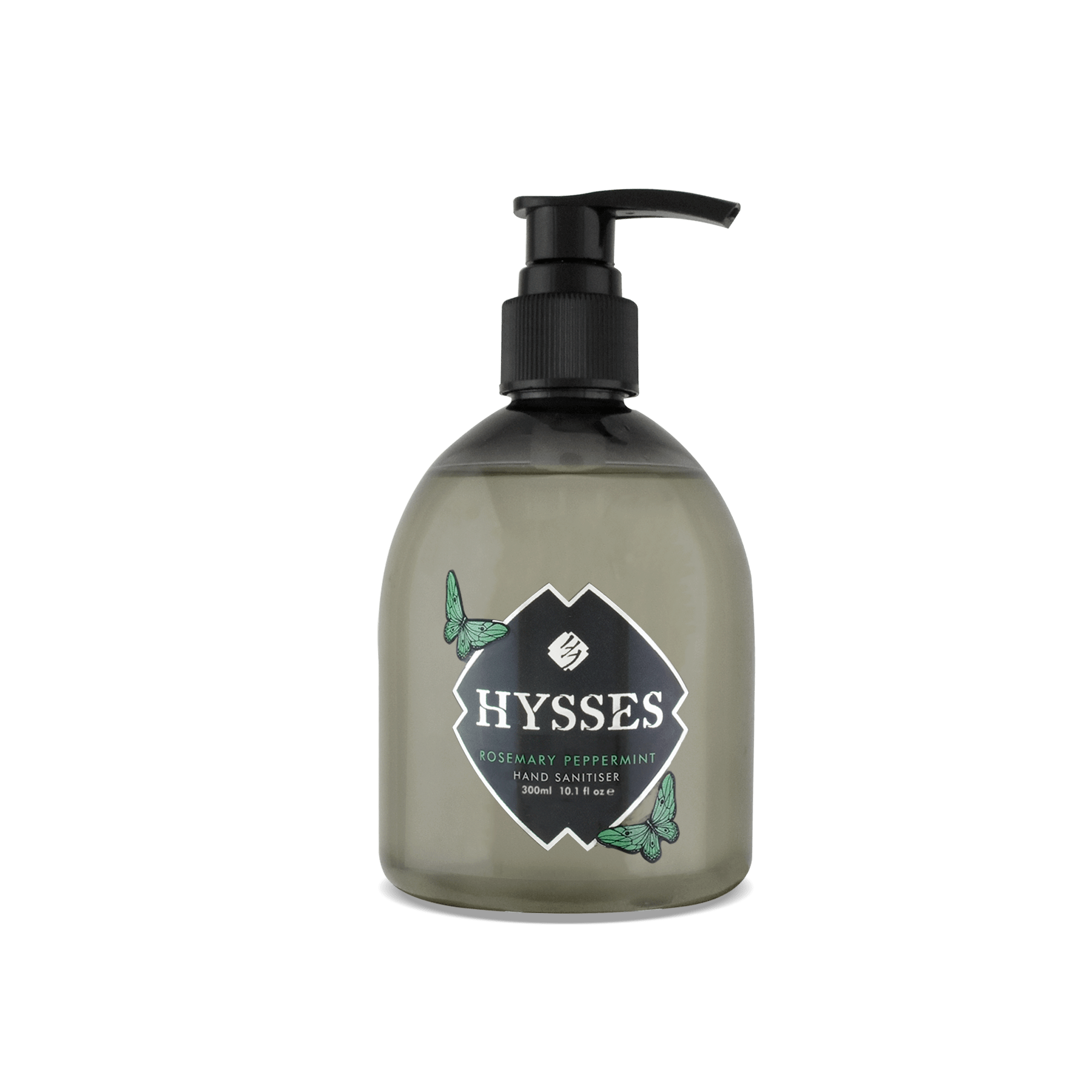 Hysses Body Care 300ml Hand Sanitiser Rosemary Peppermint