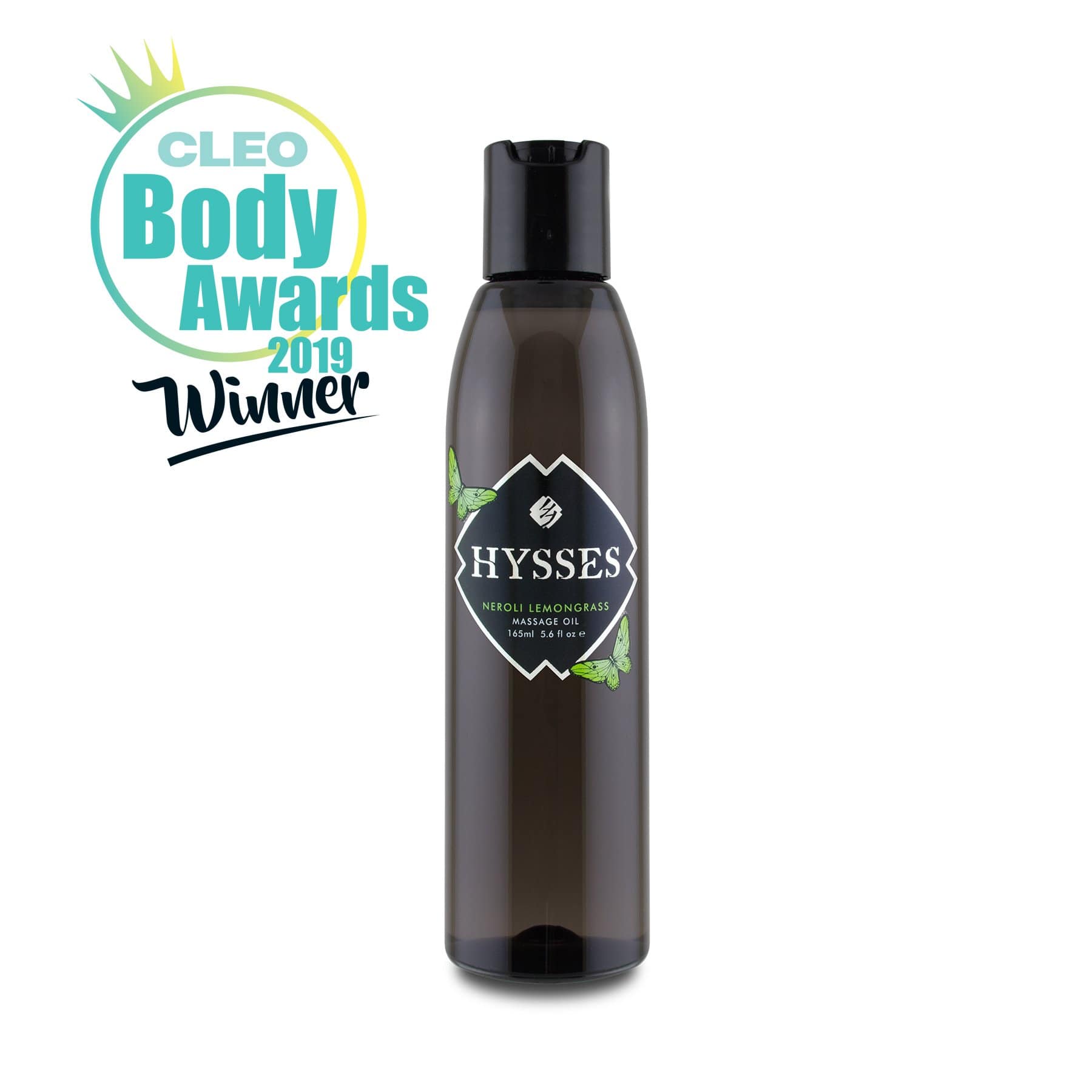 Hysses Body Care Massage Oil Neroli Lemongrass