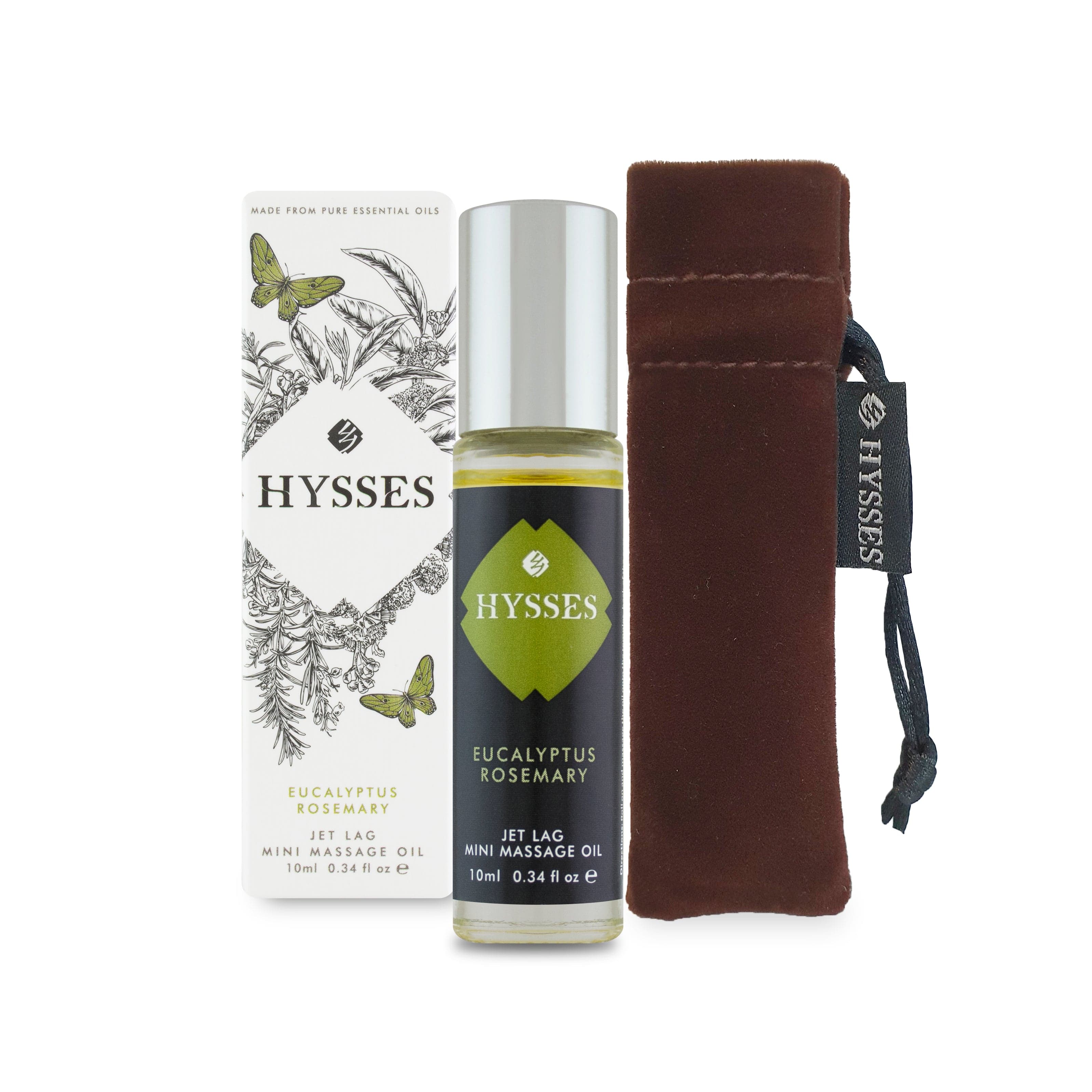 Hysses Body Care Mini Massage Oil Eucalyptus Rosemary