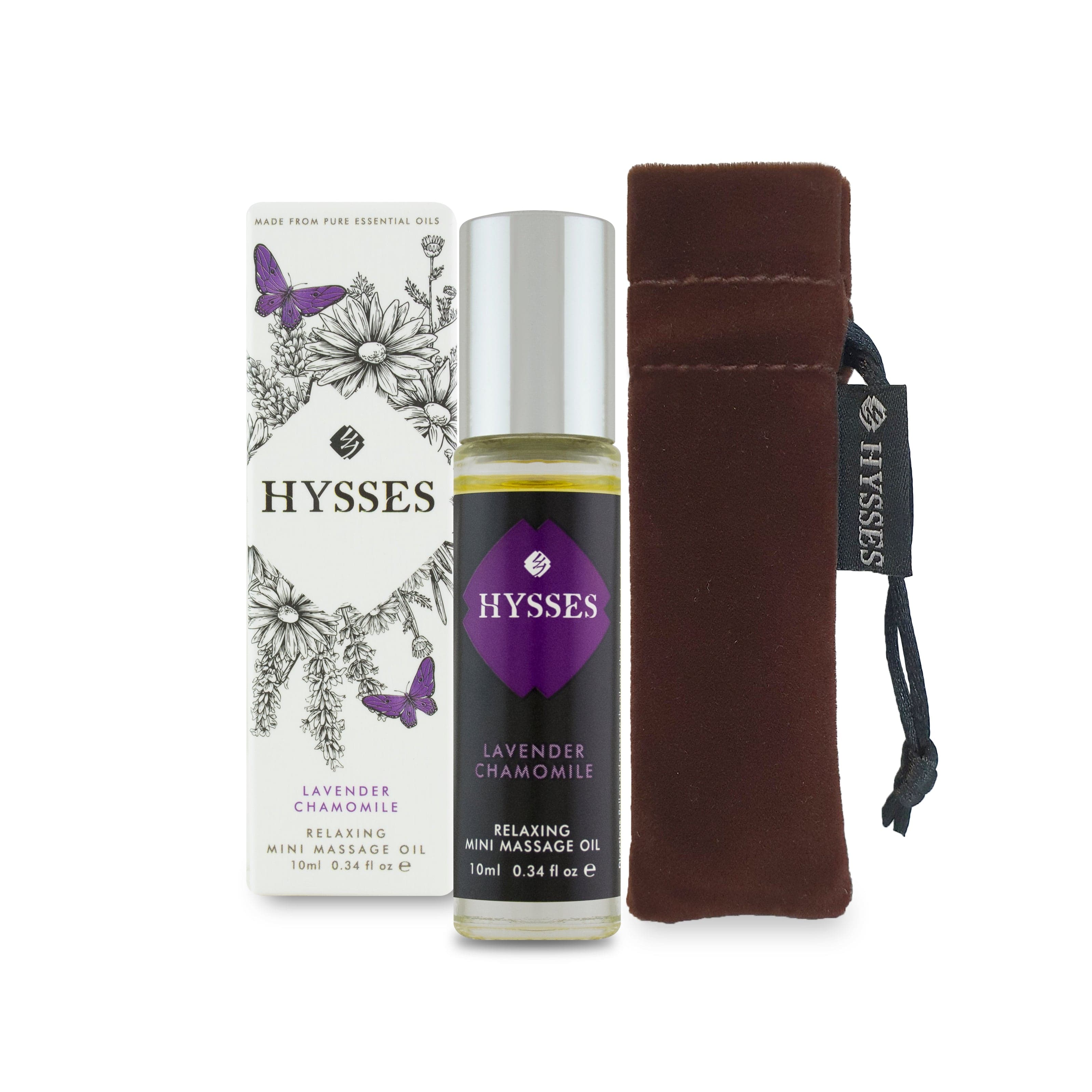 Hysses Body Care Mini Massage Oil Lavender Chamomile
