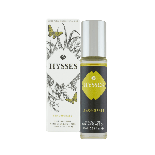 Hysses Body Care Mini Massage Oil Lemongrass