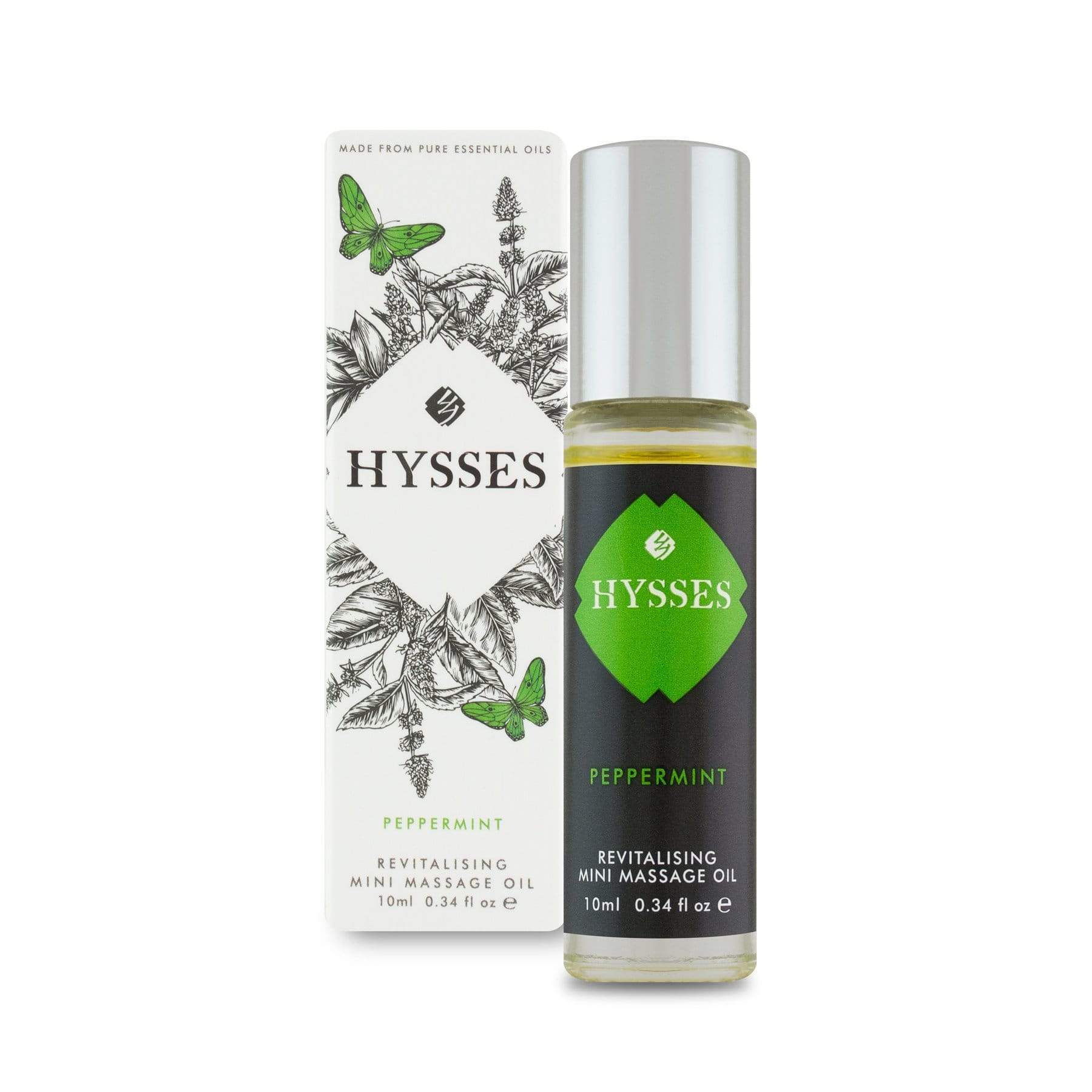 Hysses Body Care Mini Massage Oil Peppermint