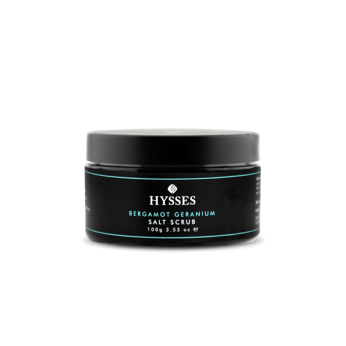 Hysses Body Care Salt Scrub Bergamot Geranium