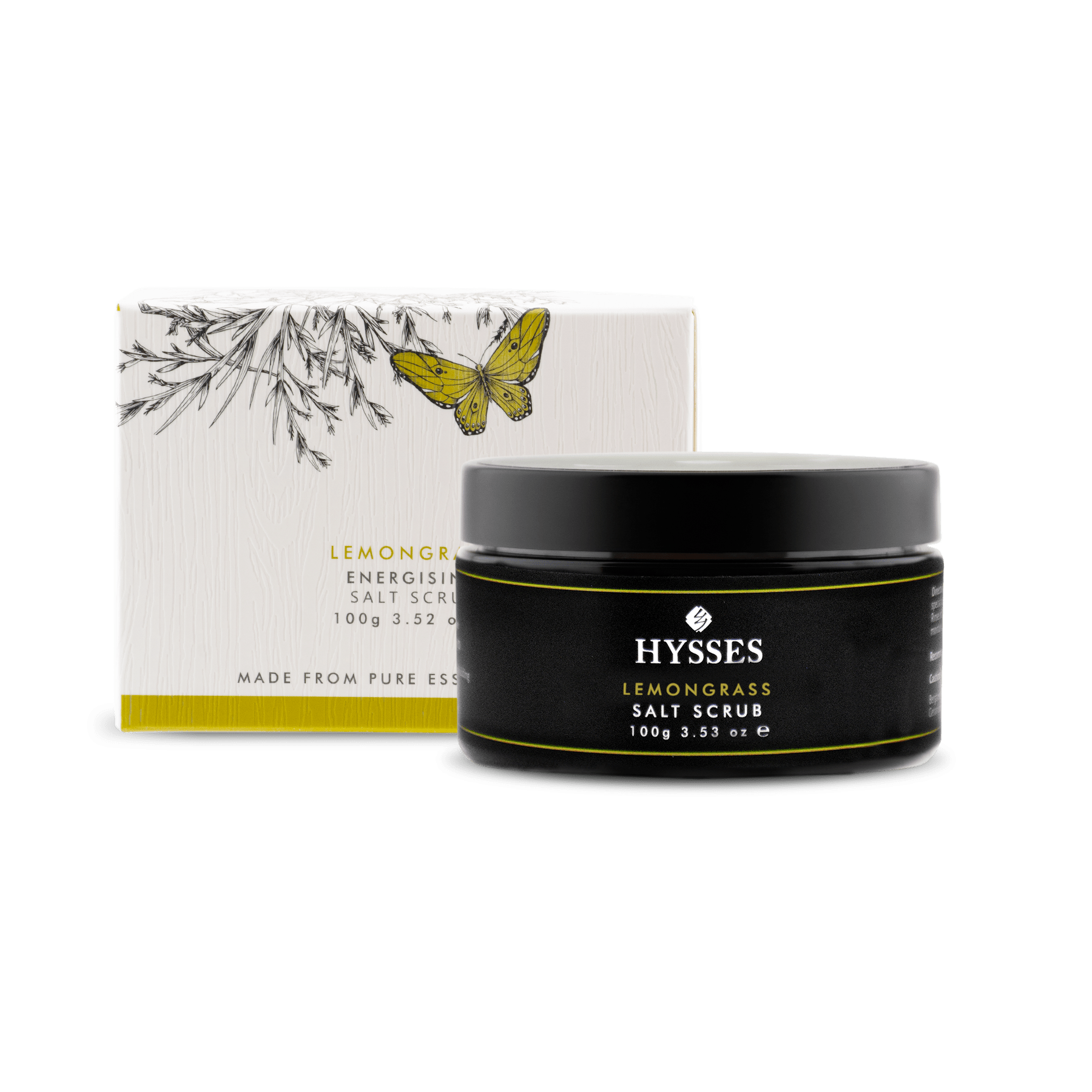 Hysses Body Care Salt Scrub Lemongrass