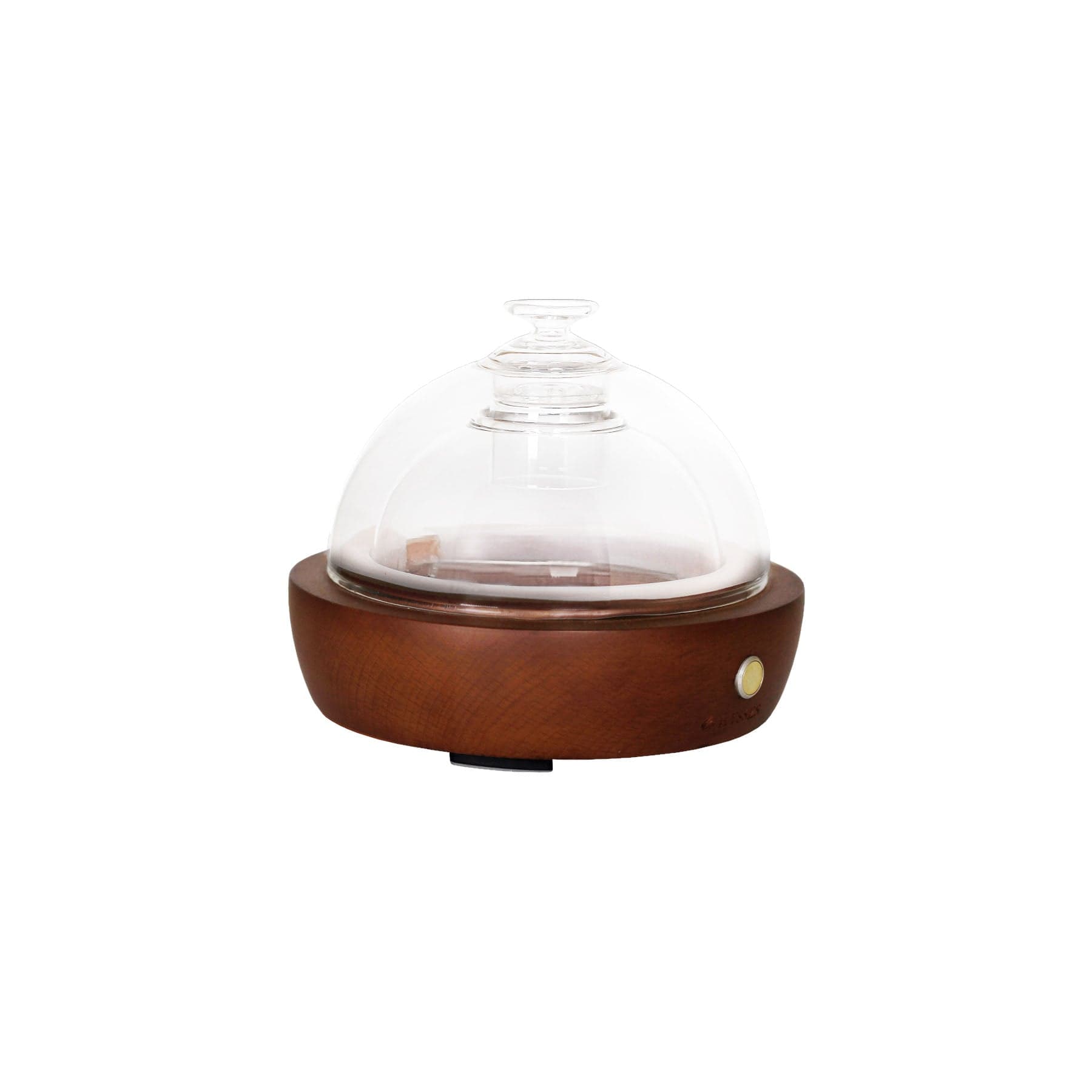 Hysses Burners/Devices Walnut Ultrasonic Water Mist, Dome Walnut