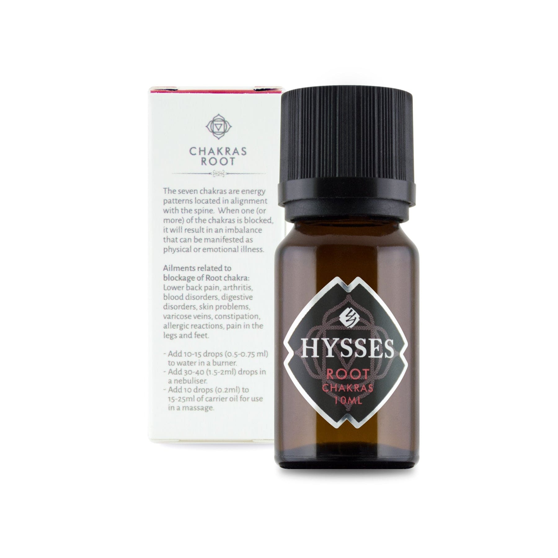 Hysses Essential Oil Chakras Root, 10ml