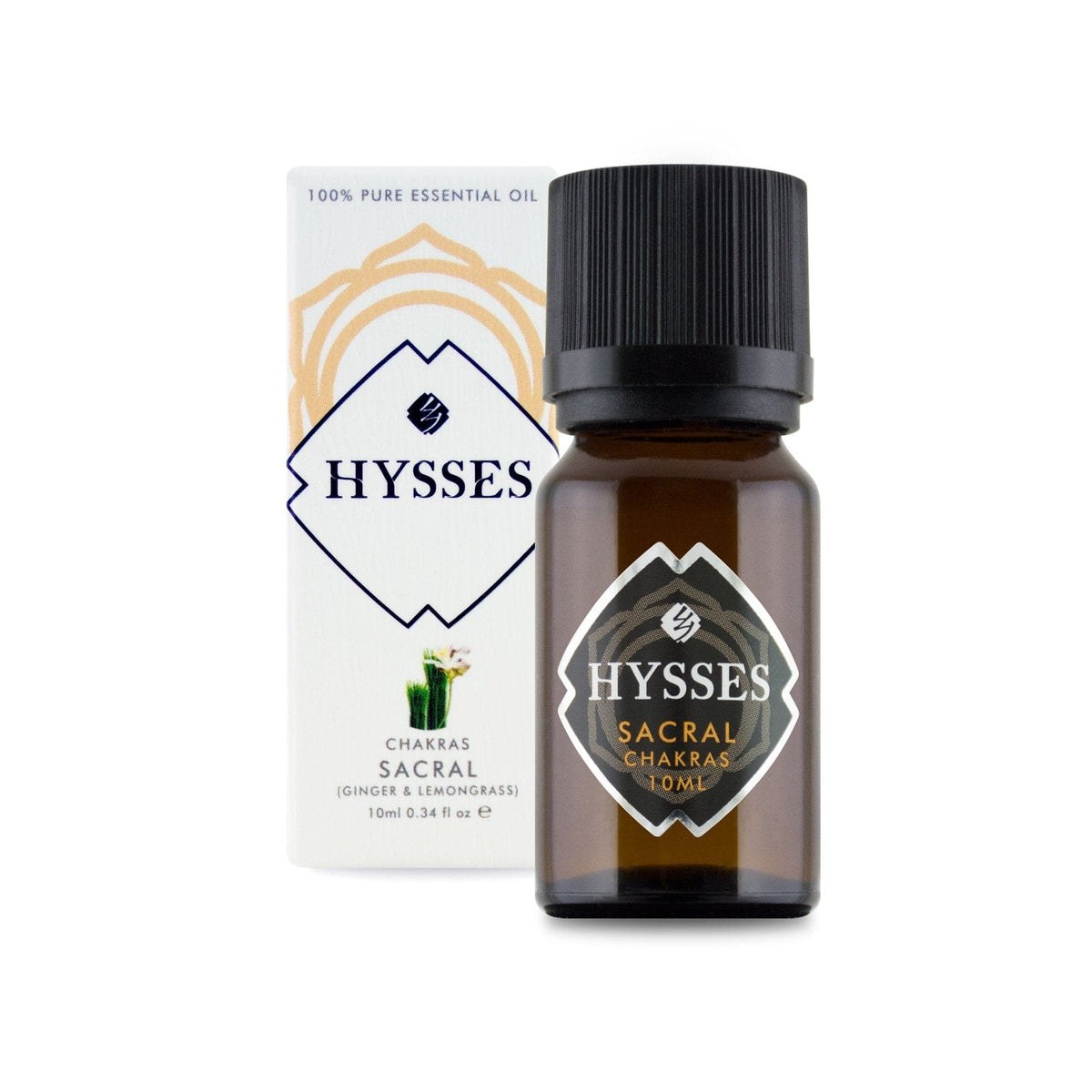 Hysses Essential Oil 10ml Chakras Sacral, 10ml