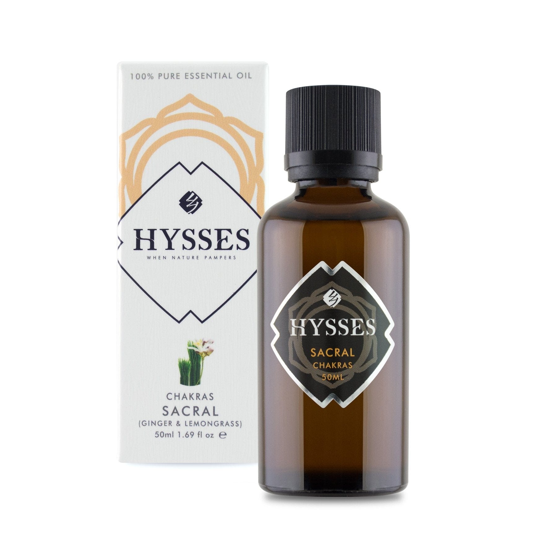 Hysses Essential Oil 50ml Chakras Sacral, 50ml