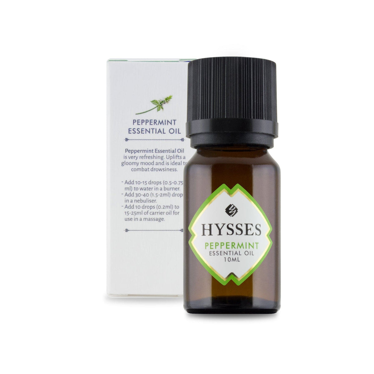 Hysses Essential Oil Essential Oil Peppermint, 10ml
