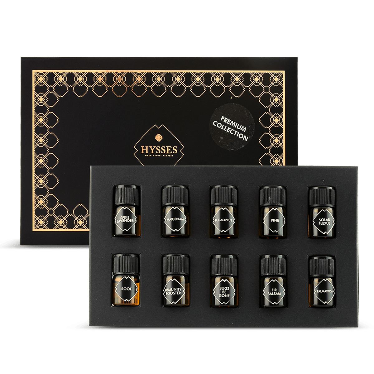 Hysses Essential Oil Essential Oil Premium Kit Set of 10