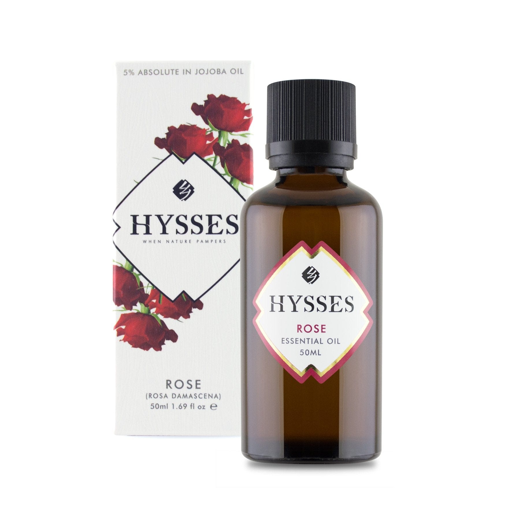 Hysses Essential Oil 50ml Essential Oil Rose (5% in Jojoba Oil) 50ml