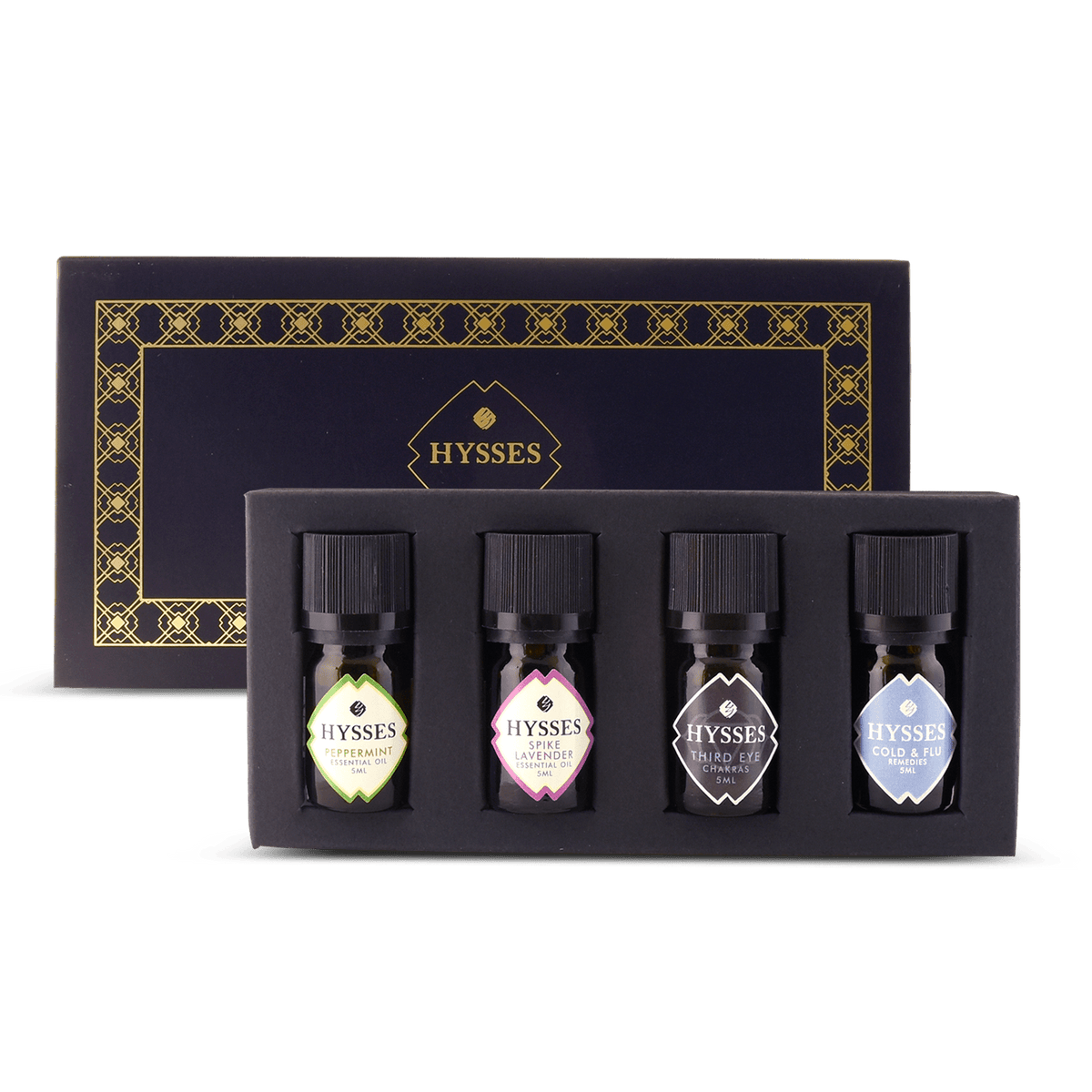 Hysses Essential Oil Essential Oil Starter Kit Set of 4