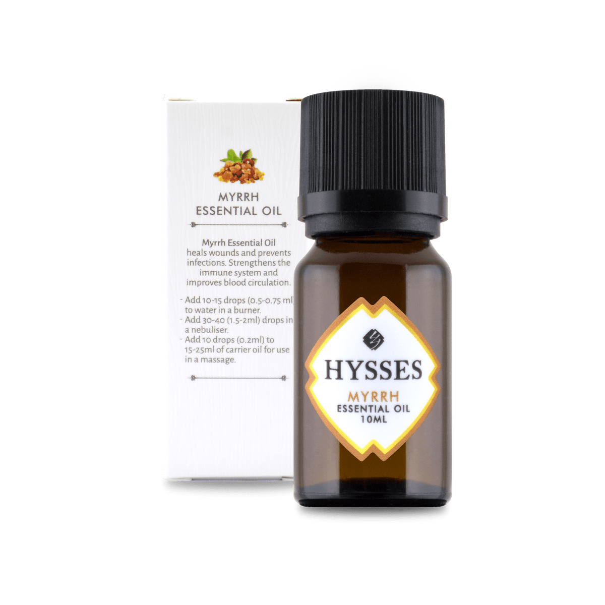 Hysses Malaysia Essential Oil Myrrh, 10ml