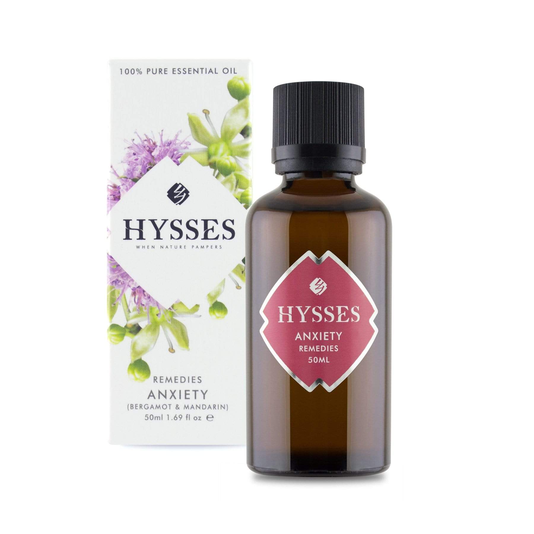 Hysses Essential Oil Remedies Anxiety, 50ml