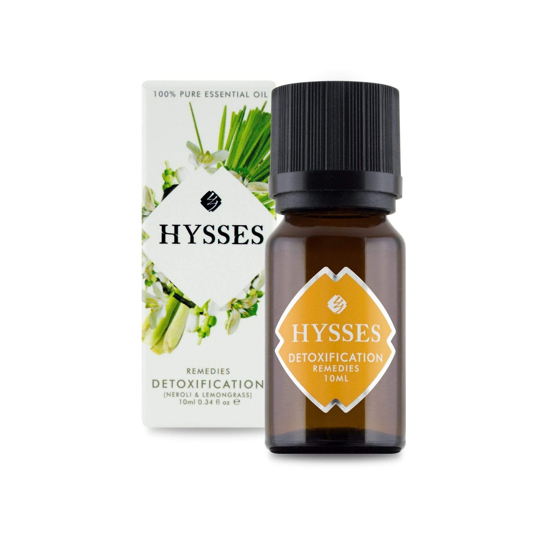 Hysses Essential Oil Remedies, Detoxification, 10ml