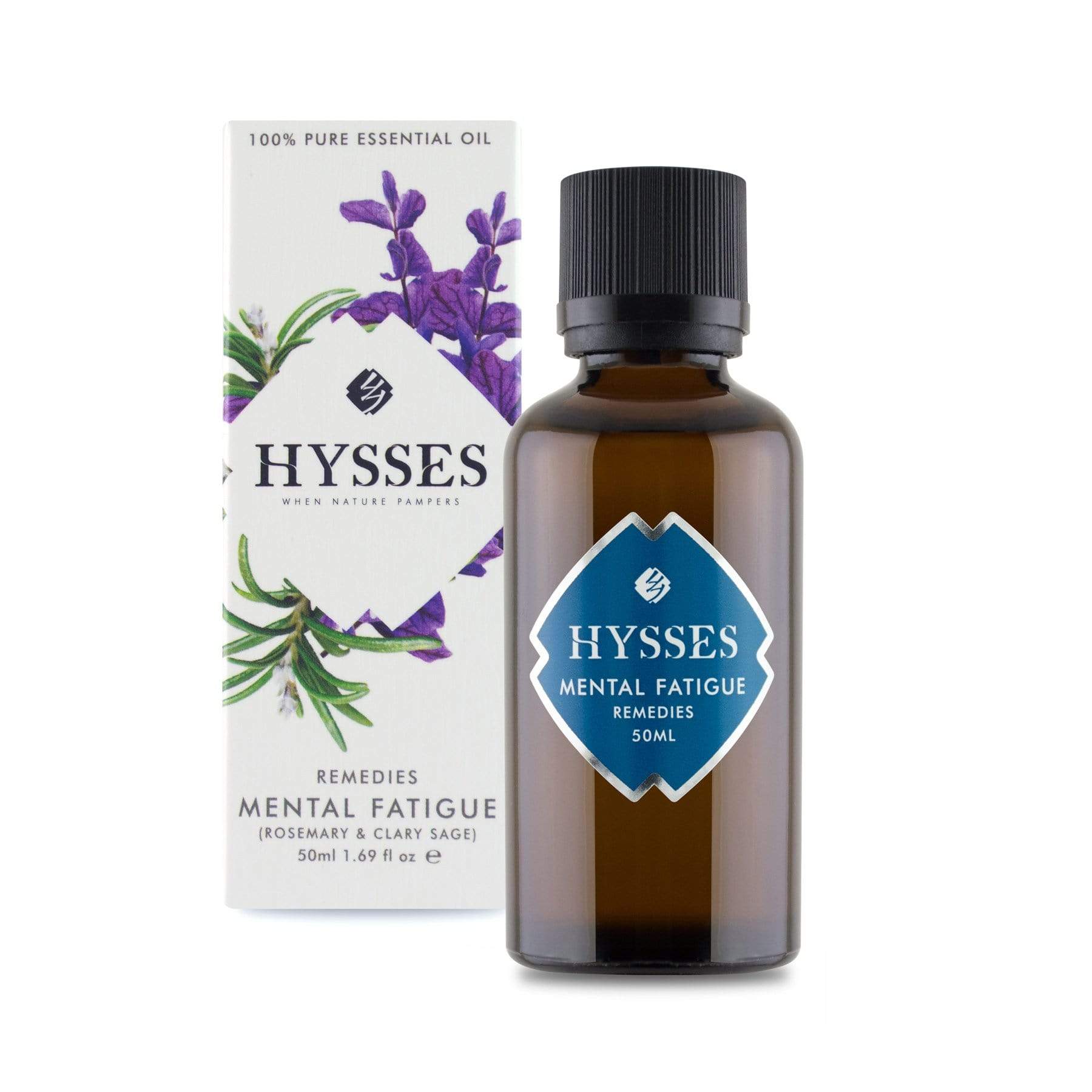 Hysses Essential Oil 50ml Remedies, Mental Fatigue 50ml