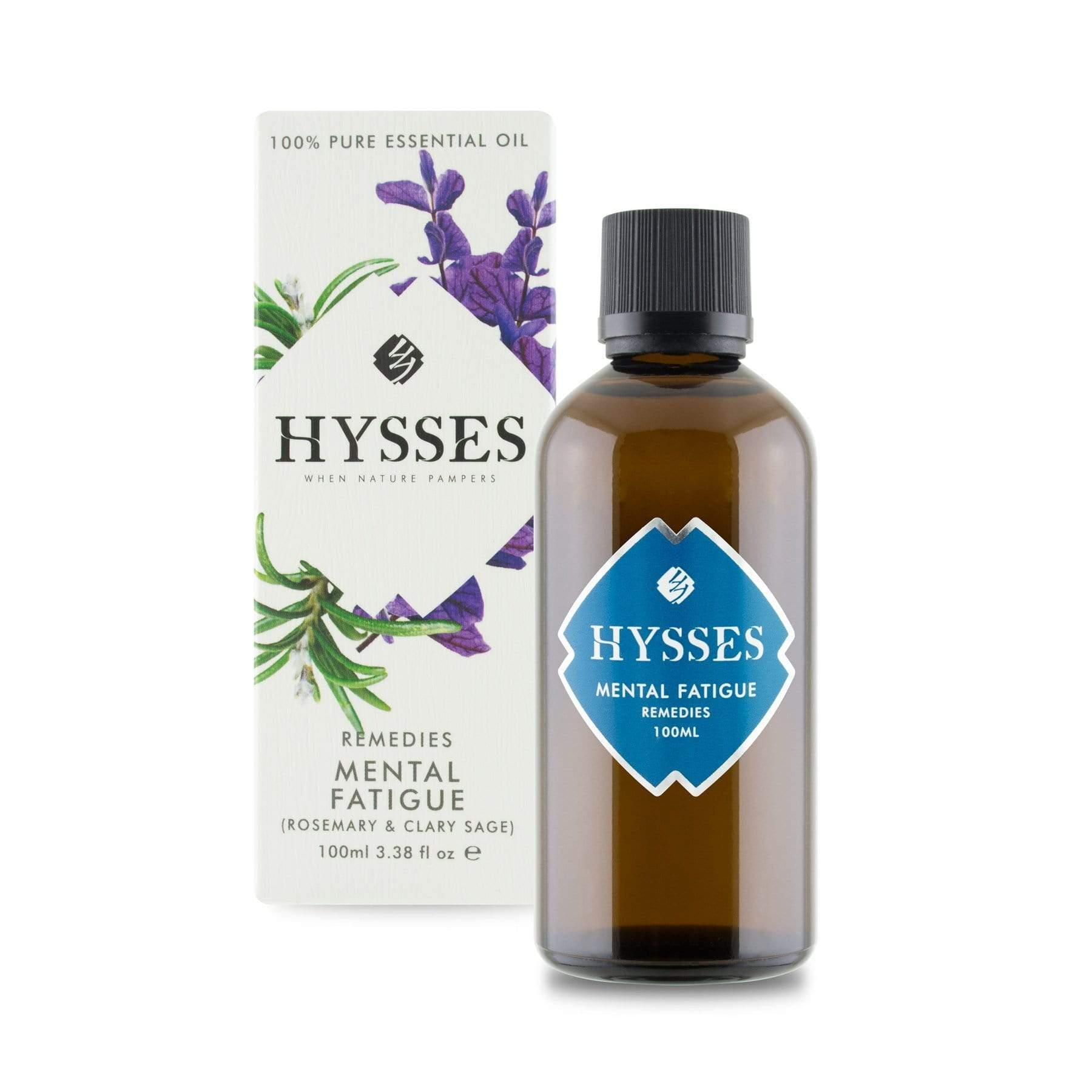 Hysses Essential Oil 50ml Remedies, Mental Fatigue 50ml