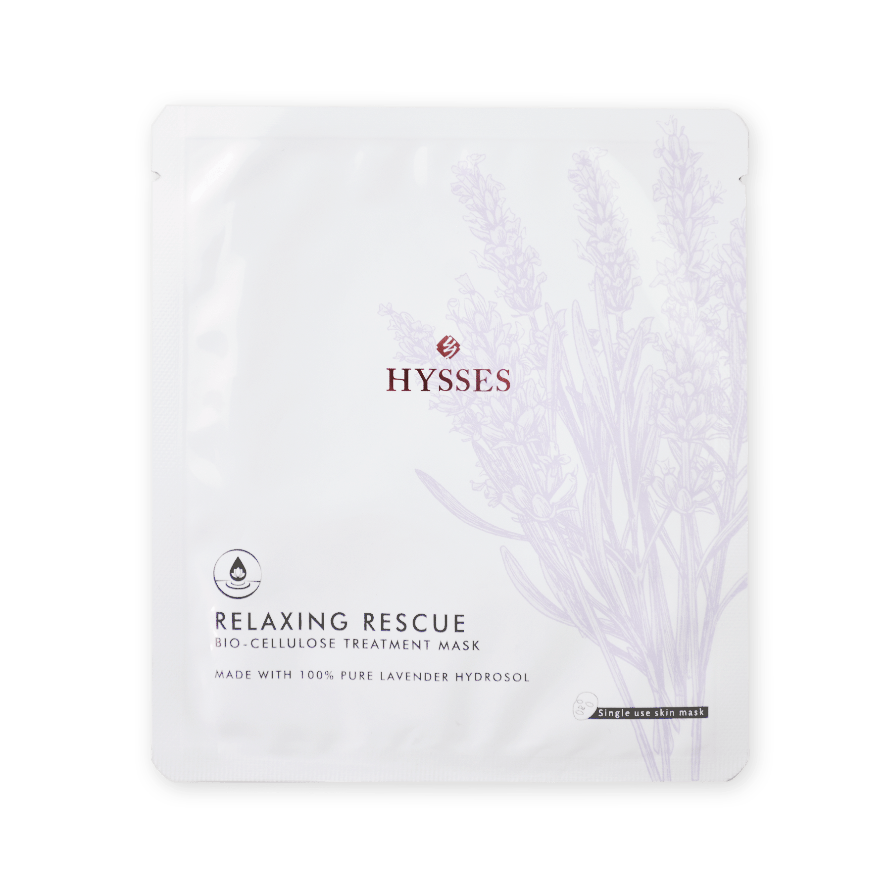 Hysses Face Care Bio Cellulose Mask Relaxing Lavender