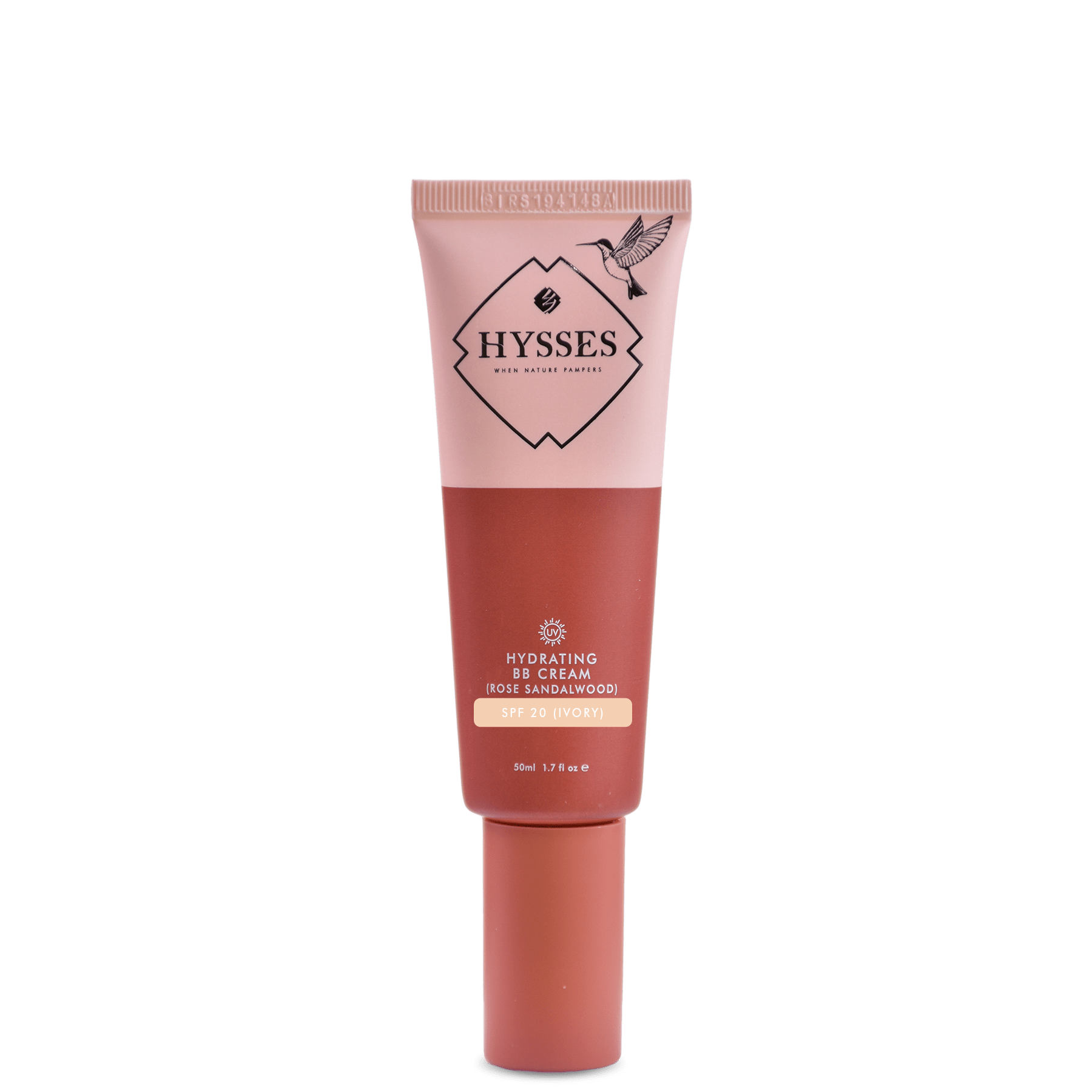 Hysses Face Care Hydrating BB Cream Rose Sandalwood SPF20