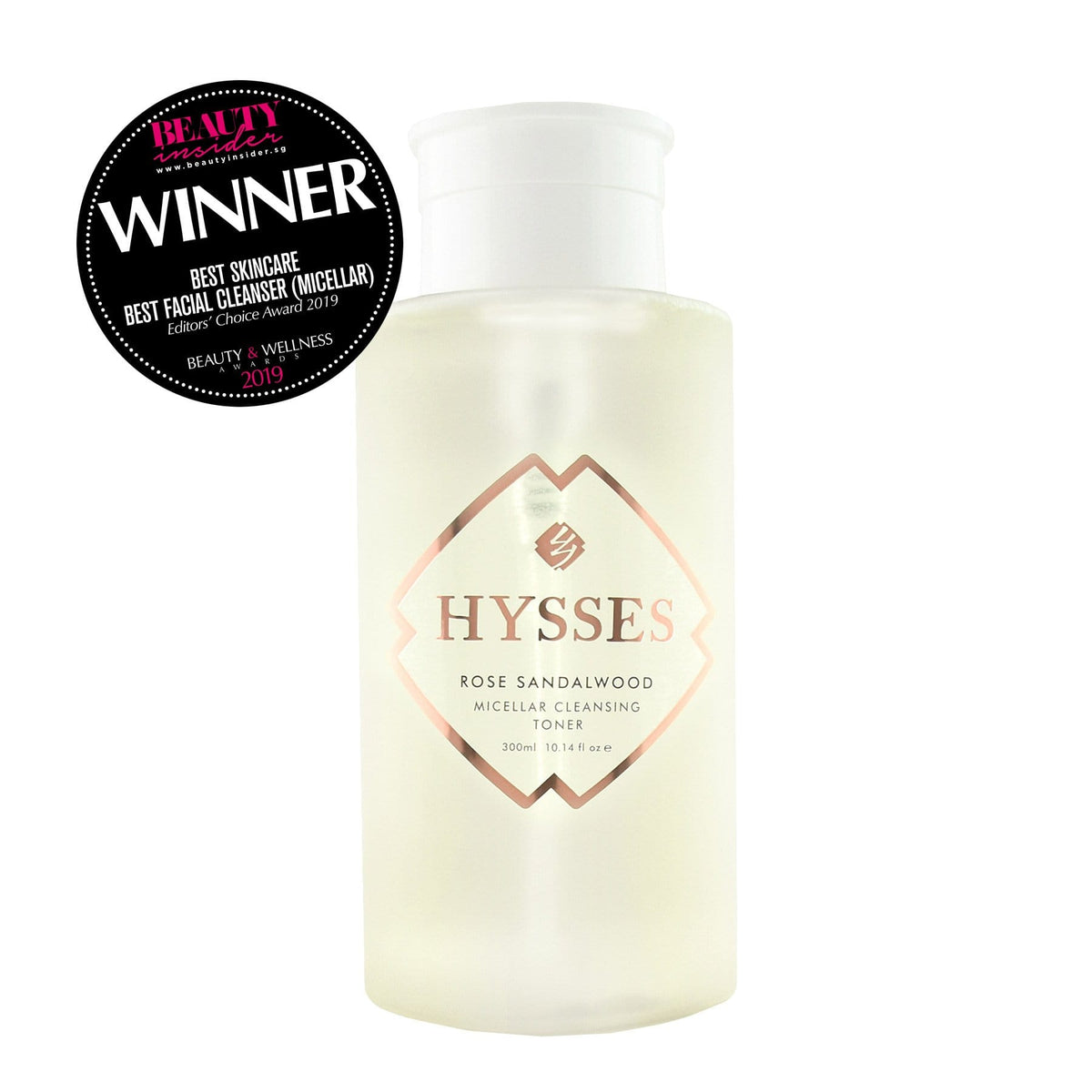 Hysses Face Care Micellar Cleansing Toner Rose Sandalwood @RM95.92