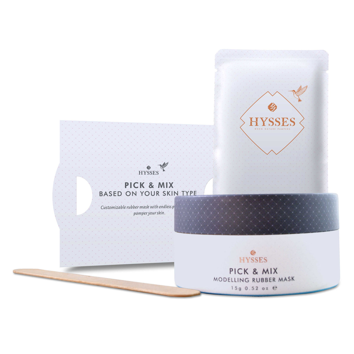 Hysses Face Care Pick &amp; Mix Modeling Rubber Mask (Lavender Powder)
